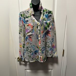 Express portofino multicolor- like new- size medium